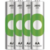 GP ����������������� ��������� AA/R6 2600mAh Ni-Mh Recyko Ready To Use 1.2V 4/BLISTER