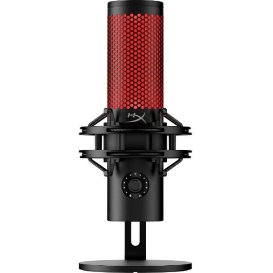 HyperX Quadcast 2 Usb Microphone - Red Lighting - Black - (872V1AA)