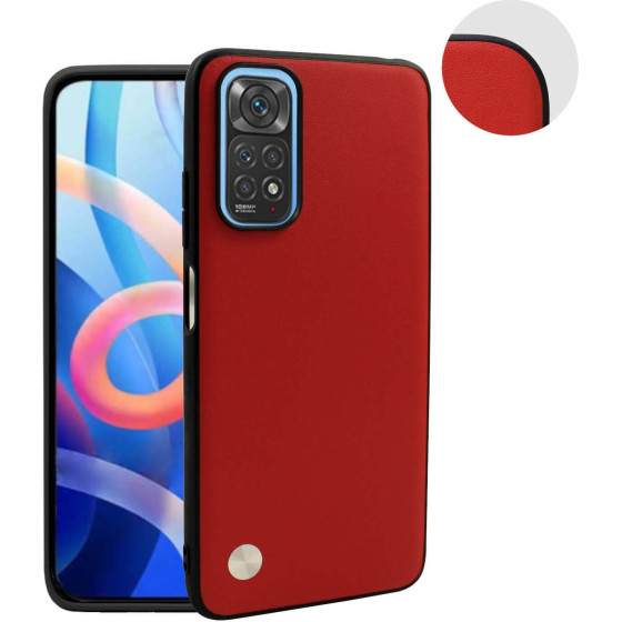 Bodycell Vegan Cover Xiaomi Note 11/11s Red - (FC-00228)