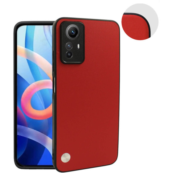 Bodycell Vegan Cover Xiaomi Note 12s 4G Red - (FC-00248)