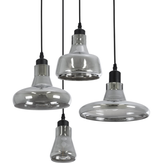 GloboStar Femine �������� �������� ��������� ������� ��� �������� 4 x E27 IP20 ���� ����� �� ����� ������� - �70 x �70 x Y24.5cm - (01011)