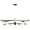 GloboStar Ornate ��������� ������ Led 104W Lm � Ac 220-240V IP20 ������ ����� 4500k ����� & ������� ������� �� ����� �������� - �65 x �65 x �70cm - 2 X����� ������� - (01553)