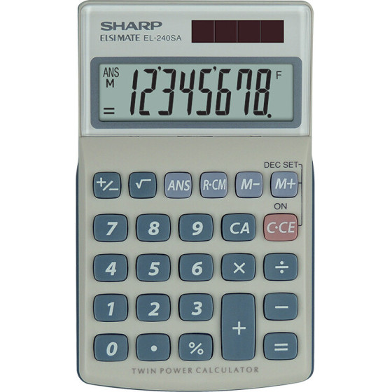Sharp EL-240SA ������������ ������ 8 ������