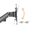 Brateck ��������� ���� ��� ��������� 23-43'' ��� 23kg, Full Motion - (LDA33-222)