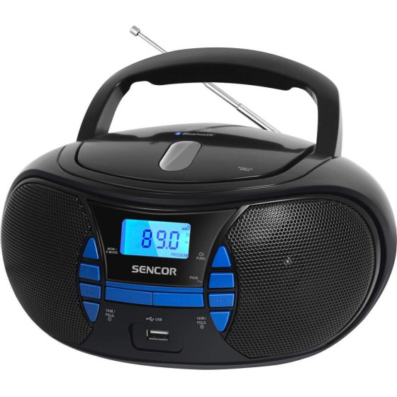 Sencor �������� �����cd CD/MP3/USB/Bt 5.0 3W - (Spt 2700 BK)