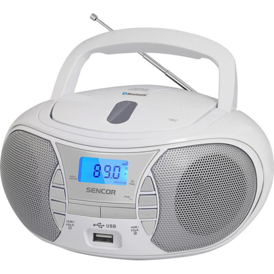 Sencor �������� �����cd CD/MP3/USB/Bt 5.0 3W - (Spt 2700 WH)