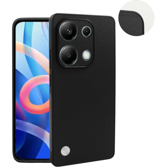 Bodycell Vegan Cover Xiaomi Note 13 Pro 4G/Poco M6 Pro Black - (FC-00257)