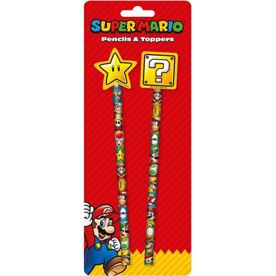 Pyramid Nintendo: Super Mario - Core Pencil Topper 2Pk (SR73432)