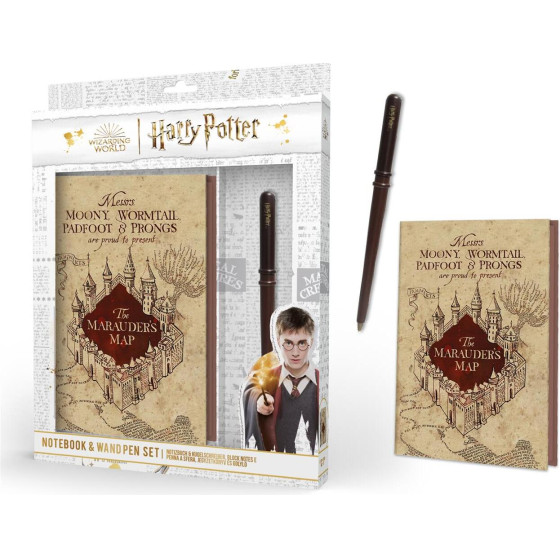 Pyramid: Harry Potter Premium Notebook And Wand Pen Set (SR74636)