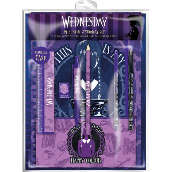Pyramid: Wednesday - Writing Time A4 Bumper Stationery Set (SR74542)