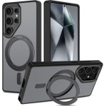 Tech-Protect Magring Case Samsung S25 Ultra Matte Black Backcover - (TPMRSAMS25UMB)