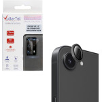 Volte-Tel Camera Glass Cover Iphone 16E 6.1'' 9H 0.33MM Easy Application BLACK - (5205308377587)