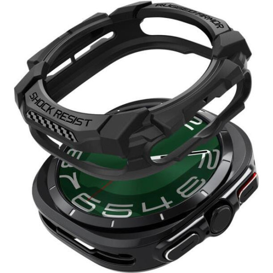 Spigen ���� Soft Tpu Rugged Armor Samsung Galaxy Watch Ultra 47mm ����� - (8809971232999)