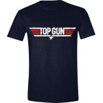 Top Gun - Logo Men T-Shirt - Navy - Large