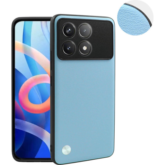 Bodycell Vegan Cover Xiaomi Poco F6 Pro Light Blue - (FC-00294)