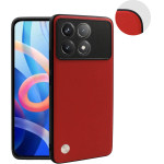 Bodycell Vegan Cover Xiaomi Poco F6 Pro Red - (FC-00296)