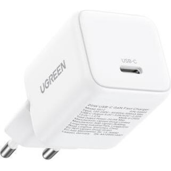 Ugreen Charger Gan X512 20W Pd White 55554 - (X512/55554)