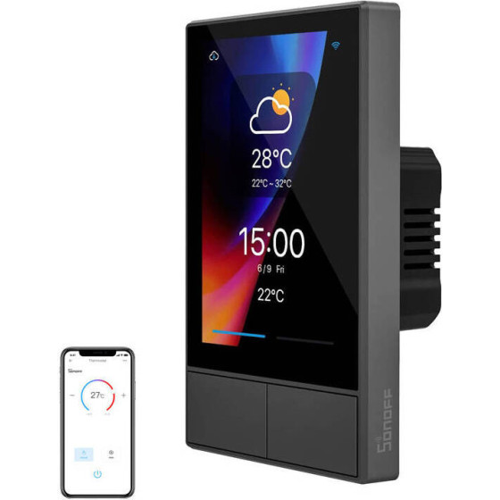 Sonoff ������� ������� ������� Wifi Nspanel (�����, 120mm) - (NSPanel-US)