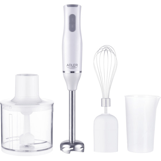 Adler Hand Blender Set 500W White - (AD4620)