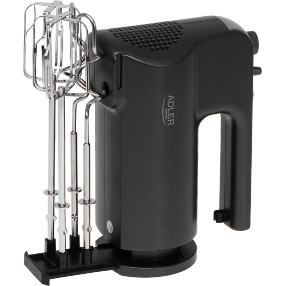 Adler Hand Mixer With A PULL-Out Tray For Accessories 550W Black - (AD4230)