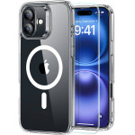 ESR Hybrid Case (HaloLock) For Iphone 16 With Screen Protection Kit (clear)) - (1A7940101)