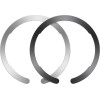 ESR Adapter For Magsafe Halolock Ring For Smartphone 2pcs. (black/silver)