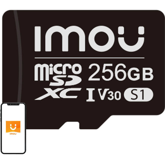 IMOU ����� ������ Microsd 256GB (UHS-I, SDHC, 10/U3/V30, 95/38) - (ST2-256-S1)