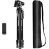 Puluz Tripod With 3D 360� Head + Phone Holder - (PU3096B)