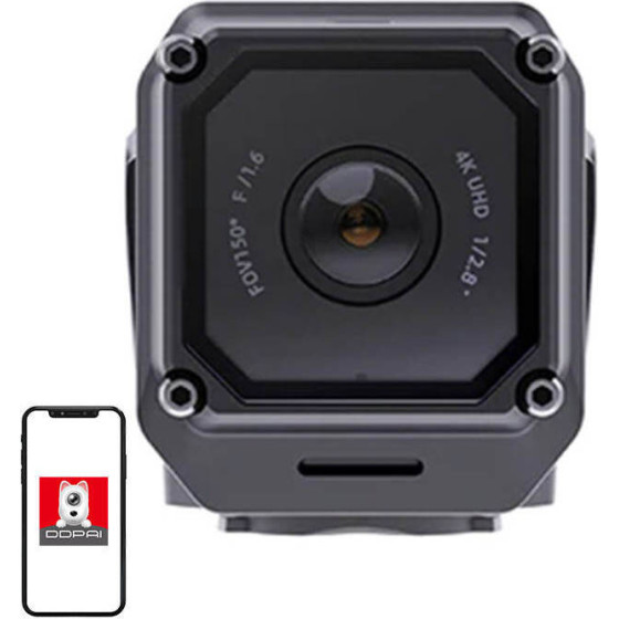 DDPAI Dash Cam Gps Wifi 4K Motorbike - (Ranger)