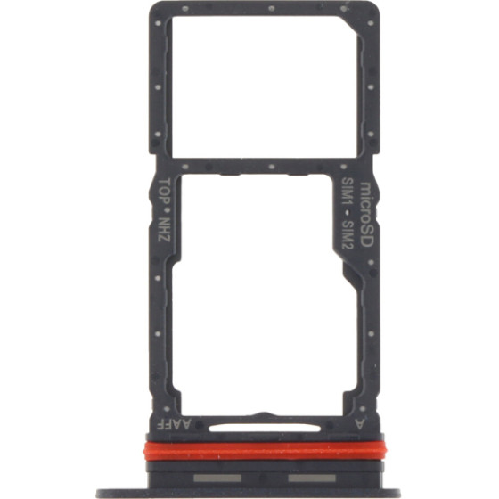 Samsung Sim & Microsd Card Tray SM-A165F A16 4G / A166B A16 5G Dual Sim Black Original - (SIMTSAMA165B)