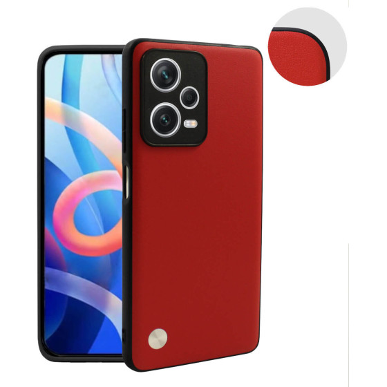 Bodycell Vegan Cover Xiaomi Note 12 Pro Plus 5G Red - (FC-00320)