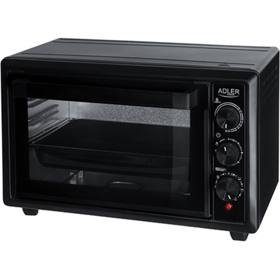 Adler Electric Oven 26L 1500W Black - (AD6023)