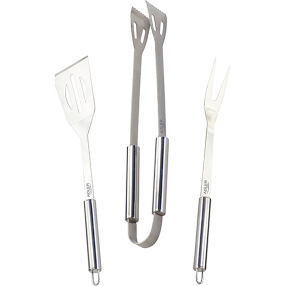 Adler Grill Cutlery Set In Black Carrying Case - (AD6730)