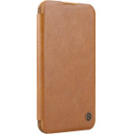 Nillkin Etui Qin Prop Leather Iphone 16 (brazowy)