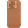 Nillkin Etui Qin Prop Leather Iphone 16 (brazowy)