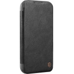 Nillkin Etui Qin Prop Leather Iphone 16 (czarny)