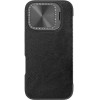 Nillkin Etui Qin Prop Leather Iphone 16 (czarny)