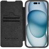 Nillkin Etui Qin Prop Leather Iphone 16 (czarny)
