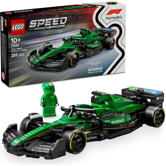 Lego Speed Champions: Aston Martin Aramco F1 Amr24 Race Car (77245)