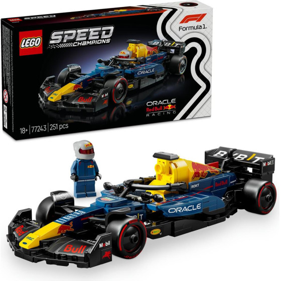 Lego Speed Champions: Oracle Red Bull Racing Rb20 F1 Race Car (77243)