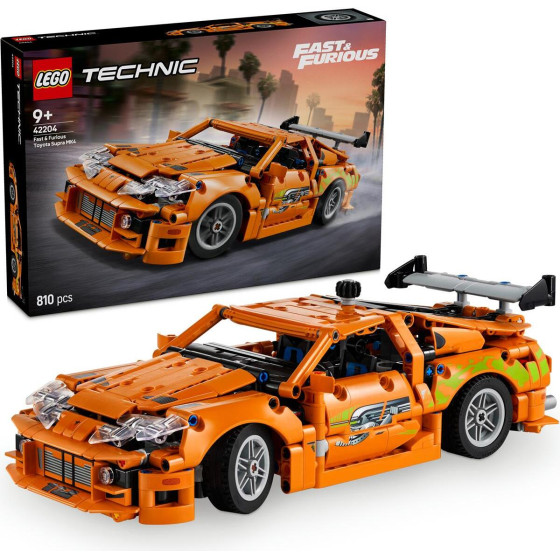Lego Technic: Fast And Furious Toyota Supra Mk4 (42204)