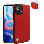 Bodycell Vegan Cover Xiaomi Mi 11 Lite Red - (FC-00212)