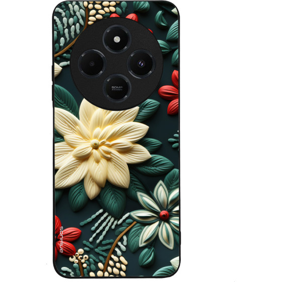 Sonique ���� 3D Flower Series ��� Xiaomi Redmi 14C 4G / Poco C75 4G / Redmi A4 5G �������