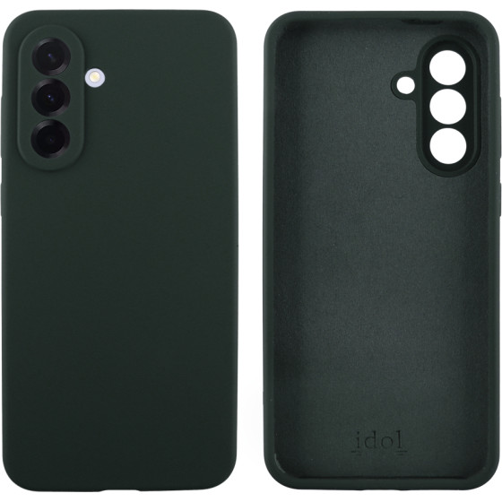 Idol 1991 ���� Samsung A36 5G A366 6.64'' Velvet Elite Tpu 4 Side Full Camera Protection Dark GREEN