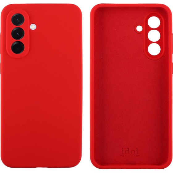 Idol 1991 ���� Samsung A36 5G A366 6.64'' Velvet Elite Tpu 4 Side Full Camera Protection RED