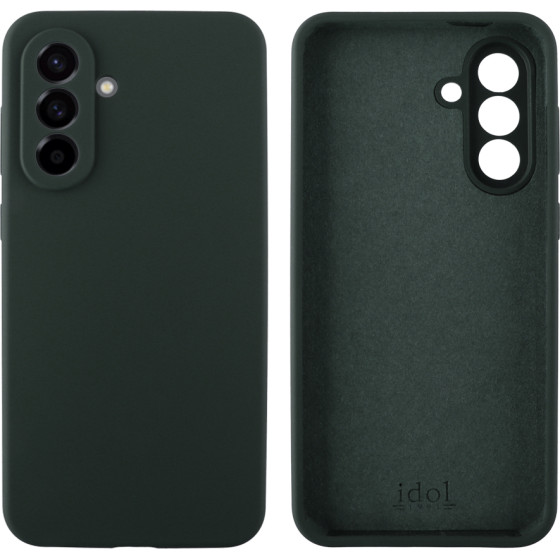 Idol 1991 ���� Samsung A56 5G A566 6.7'' Velvet Elite Tpu 4 Side Full Camera Protection Dark GREEN