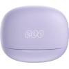 QCY Melobuds N50 Anc Purple - 45db Anc Tws Semi-Ear Earbuds 6 Mic ENC, IPX4 BT5.4 - (QCY-HT12 Purple)
