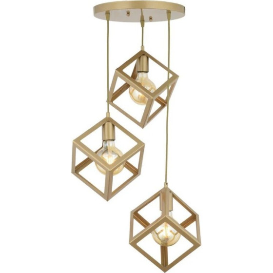 GloboStar Dise �������� �������� ��������� ����� ������� 3 x E27 IP20 ����� ������� - �30 x �30 x �70cm - (201-0057)