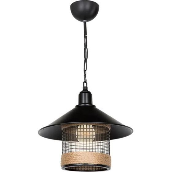 GloboStar Glora Vintage �������� ��������� ������� �������� 1 x E27 IP20 ����� ������� - �30 x �30 x �54cm - (201-0090)