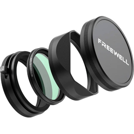 Freewell FujiX100 Filter Set With Lens Hood (black) - (FW-FU-XB)